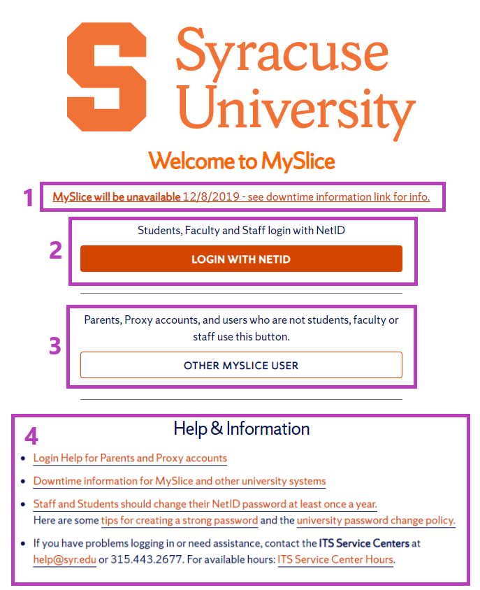 Looking Good: MySlice Login Page To Get A Refresh - Information ...