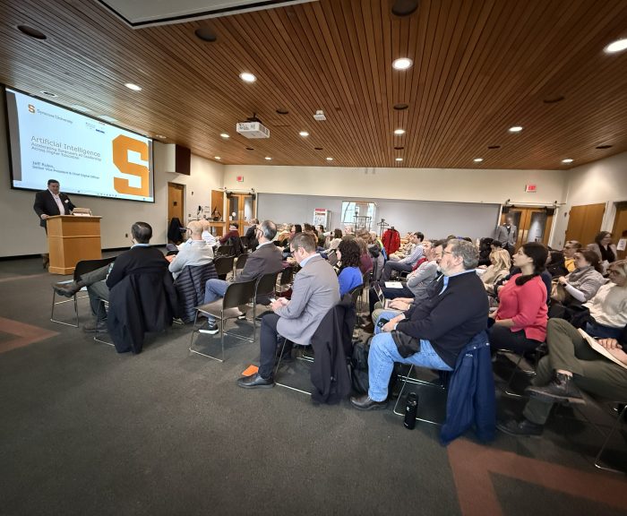 Jeff Rubin presents at the November 12 AI at Work event